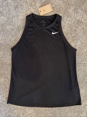 NWT Nike Black Dry Fit Tank Top size M